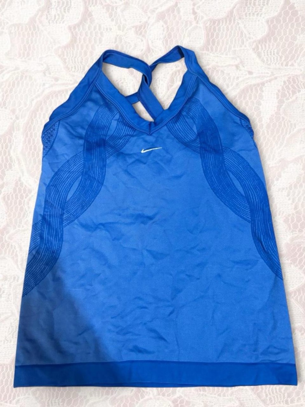 Nike Royal Blue Strappy Athletic Tank